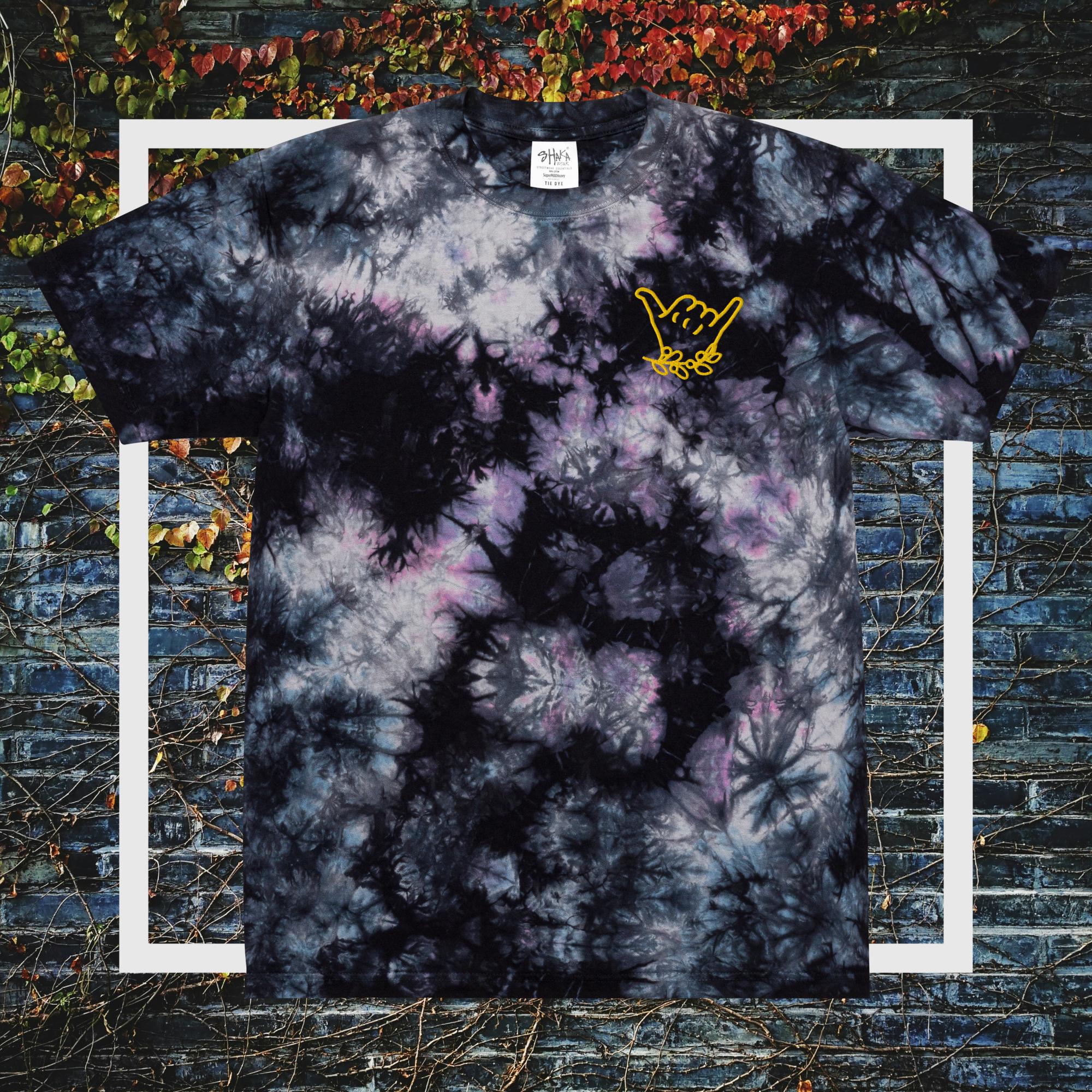 【KOOLOSET】Pigment Layered Stripe Tee Oversized tie-dye t-shirt – NerdFocus